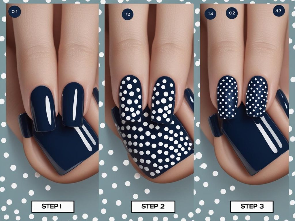 Short Nail Designs 2025: Chic Ideas for Your Minimalist Manicure 5 DIY minimalist dot short nail tutorial for 2025