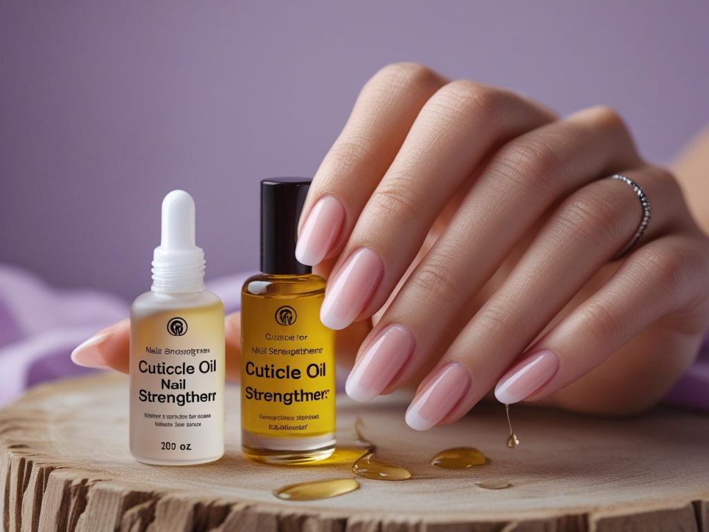Applying cuticle oil for healthy nails and perfect 2025 cute nail designs