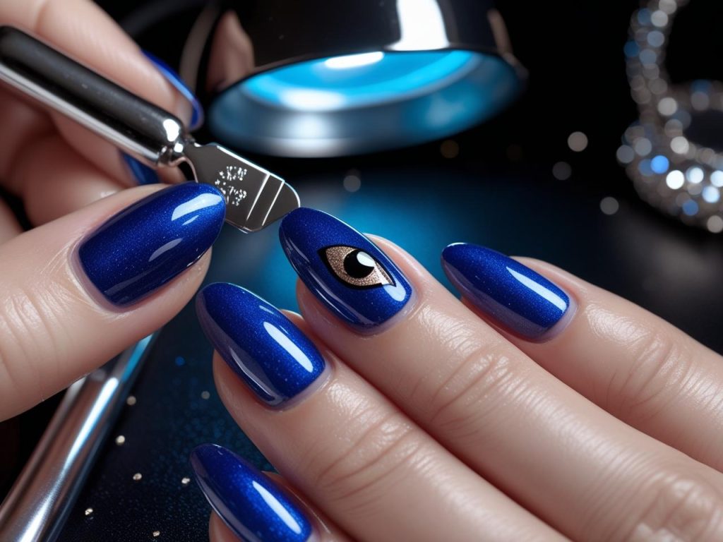 Creating cat-eye gel nails for 2025 inspiration